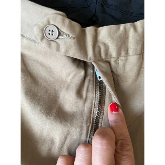 NORDSTROM Bnwot Tech-Smart Trim Fit Pants Trousers Tan Chinos - Picture 5 of 9
